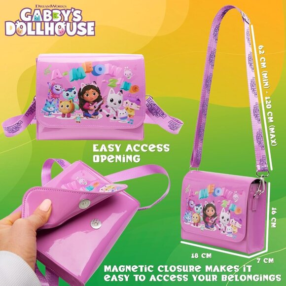 Girls Purse, Cute Shoulder Bag with Adjustable Strap - Girls Gifts - Picture 6 of 6